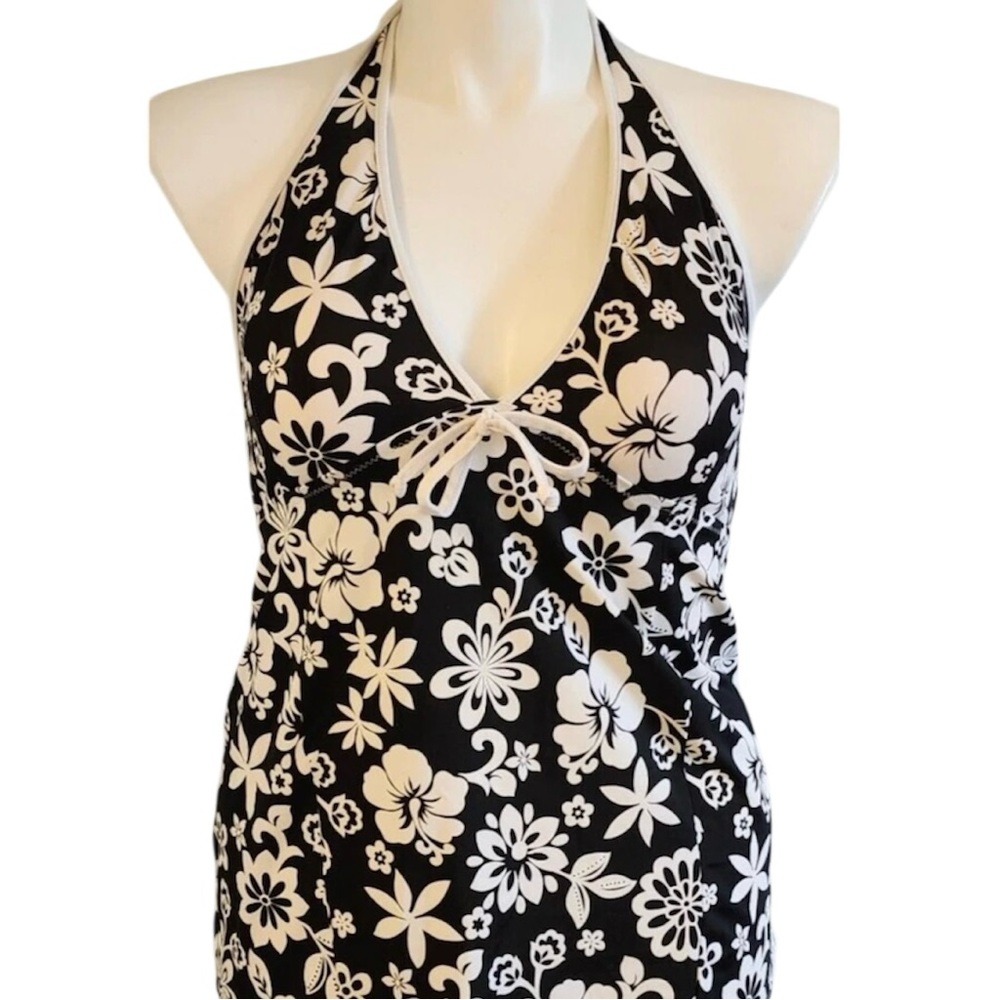 Motherhood Maternity Tankini Bathing Suit Top Size Large